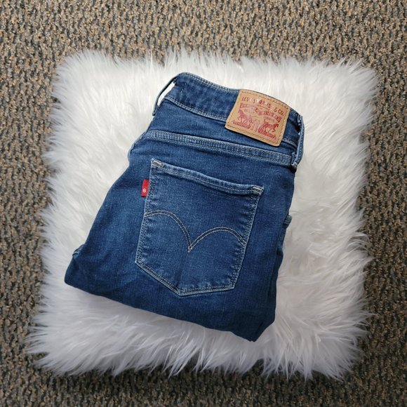 Levi's Red Tab Mid-Rise Skinny Jeans Size 8 Levi'd Denim - Picture 3 of 16